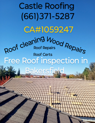 Free roof inspections in Bakersfield